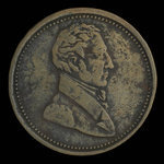 Canada, unknown, 1/2 penny : 1830