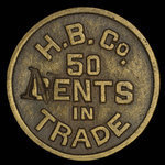 Canada, Hudson's Bay Company, 50 cents :