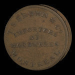 Canada, T.S. Brown & Company, 1/2 penny : 1837