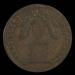 Canada, unknown, 1/2 penny : 1816