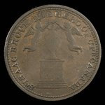 Canada, unknown, 1/2 penny : 1816