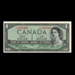 Canada, Bank of Canada, 1 dollar : 1954