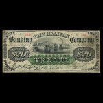 Canada, Halifax Banking Company, 20 dollars : September 1, 1871