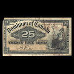 Canada, Dominion of Canada, 25 cents <br /> January 2, 1900