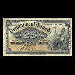 Canada, Dominion of Canada, 25 cents <br /> January 2, 1900