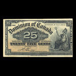 Canada, Dominion of Canada, 25 cents : January 2, 1900