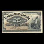 Canada, Dominion of Canada, 25 cents : January 2, 1900