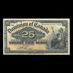 Canada, Dominion of Canada, 25 cents : January 2, 1900