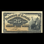 Canada, Dominion of Canada, 25 cents : January 2, 1900