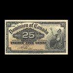 Canada, Dominion of Canada, 25 cents : January 2, 1900