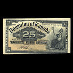 Canada, Dominion of Canada, 25 cents <br /> January 2, 1900