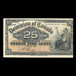 Canada, Dominion of Canada, 25 cents : January 2, 1900