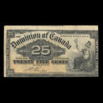 Canada, Dominion of Canada, 25 cents <br /> January 2, 1900