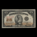 Canada, Dominion of Canada, 25 cents : July 2, 1923