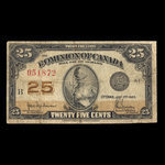 Canada, Dominion of Canada, 25 cents <br /> July 2, 1923