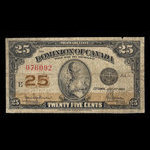 Canada, Dominion of Canada, 25 cents <br /> July 2, 1923