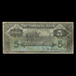 Canada, Northern Bank, 5 dollars : November 1, 1905