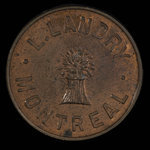 Canada, L. Landry, 1 loaf, bread : 1888