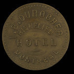 Canada, Richelieu Hotel, 5 cents : 1889