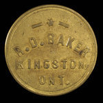 Canada, R.D. Baker, 2 1/2 cents : 1895