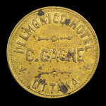 Canada, C. Gagne, 1 drink, 15 cents : 1890