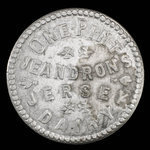 Canada, Jeandron's Jersey Dairy, 1 pint, milk : 1895