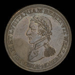 Canada, J.K. Picard, 1/2 penny : 1812