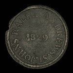 Canada, Halla Andrews, 1 farthing : 1829