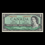 Canada, Bank of Canada, 1 dollar <br /> 1954