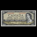 Canada, Bank of Canada, 20 dollars : 1954