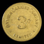 Canada, Ottawa Canning Company Limited, 3 cents : 1895