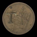 Canada, unknown, 1/2 penny : 1815