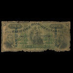 Canada, Exchange Bank of Canada, 4 dollars : October 1, 1872