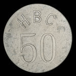 Canada, Hudson's Bay Company, 50 cents : 1962