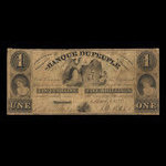 Canada, Banque du Peuple (People's Bank), 1 dollar : March 1, 1849