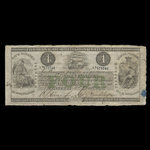 Canada, Bank of British North America, 4 dollars : December 1, 1852