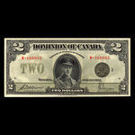 Canada, Dominion of Canada, 2 dollars : June 23, 1923