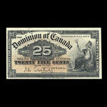 Canada, Dominion of Canada, 25 cents <br /> January 2, 1900