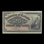 Canada, Dominion of Canada, 25 cents <br /> January 2, 1900