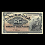 Canada, Dominion of Canada, 25 cents : January 2, 1900