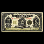 Canada, Dominion of Canada, 2 dollars : January 2, 1914