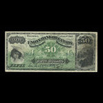 Canada, Union Bank of Canada (The), 50 dollars : July 1, 1912