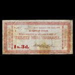 Canada, William Price & Son, 30 sous : August 31, 1850