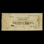 Canada, William Price & Son, 5 shillings : November 15, 1853