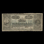 Canada, Bank of British North America, 2 dollars : January 2, 1854