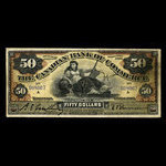 Canada, Canadian Bank of Commerce, 50 dollars : January 8, 1907