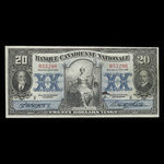 Canada, Banque Canadienne Nationale, 20 dollars : February 1, 1929