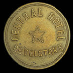 Canada, Central Hotel, 15 cents : 1888