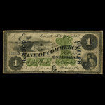 Canada, Canadian Bank of Commerce, 1 dollar : May 1, 1867