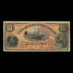 Canada, Union Bank of Newfoundland, 10 dollars : May 1, 1889